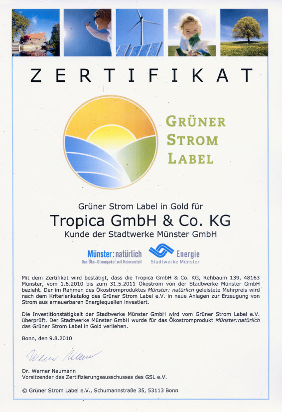 Gruener-Strom-Label